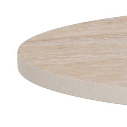 Konferencijski stolić SANTORINI Ø 45 cm bež/siva/keramika
