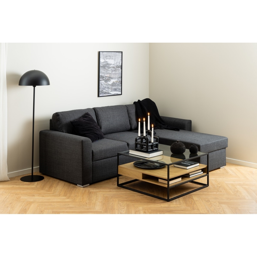 Konferencijski stolić ZEIN hrast/crna