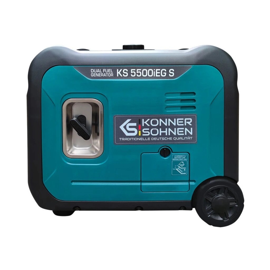 Könner & Söhnen 13046 - Plinski i benzinski inverterski generator struje KS 5500iEG S 5500W