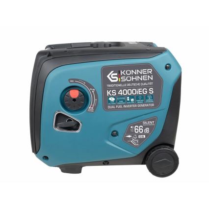 Könner & Söhnen 5106 - Plinski i benzinski inverterski generator struje KS 4000iEG S 4000W
