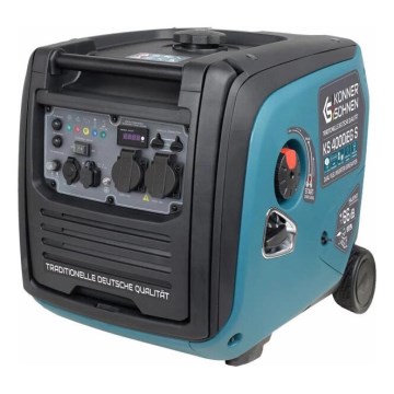 Könner & Söhnen 5106 - Plinski i benzinski inverterski generator struje KS 4000iEG S 4000W