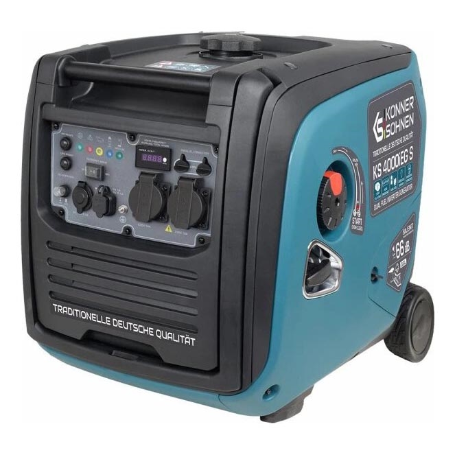 Könner & Söhnen 5106 - Plinski i benzinski inverterski generator struje KS 4000iEG S 4000W