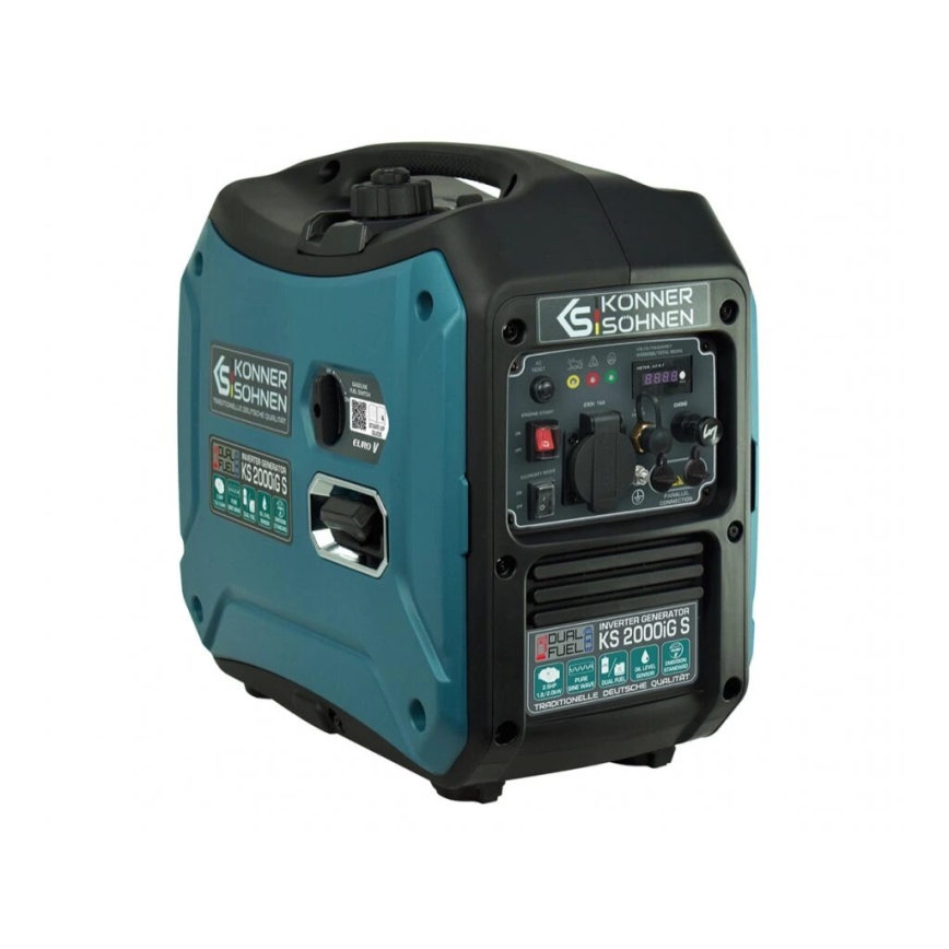 Könner & Söhnen KS7869 - Plinski i benzinski inverterski generator struje KS 2000iG S 2000W