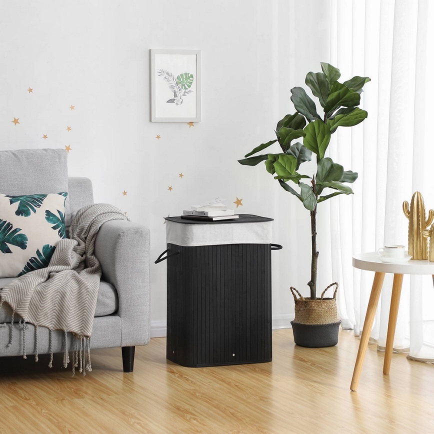 Koš za rublje GUS crni