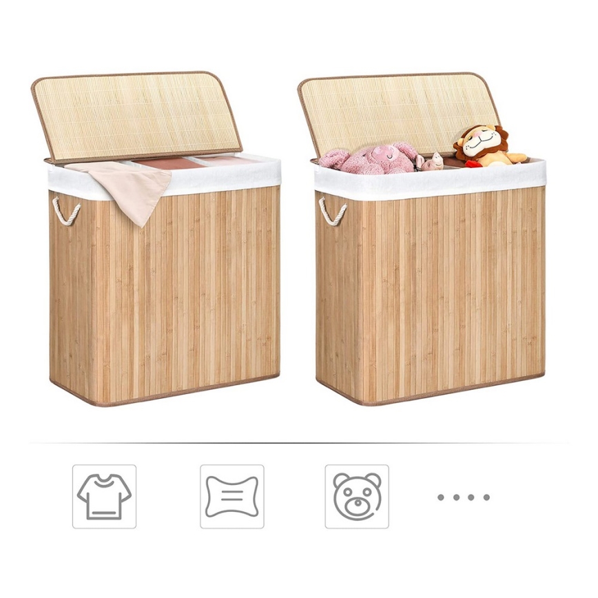 Koš za rublje GUS smeđi