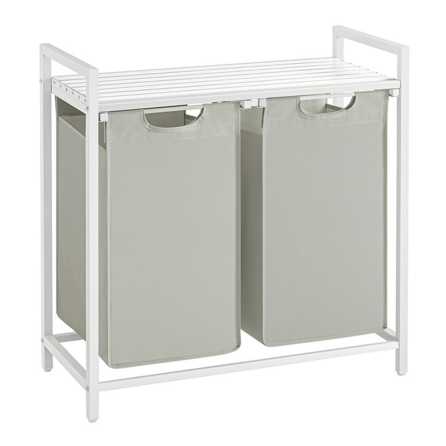 Koš za rublje REX bijeli