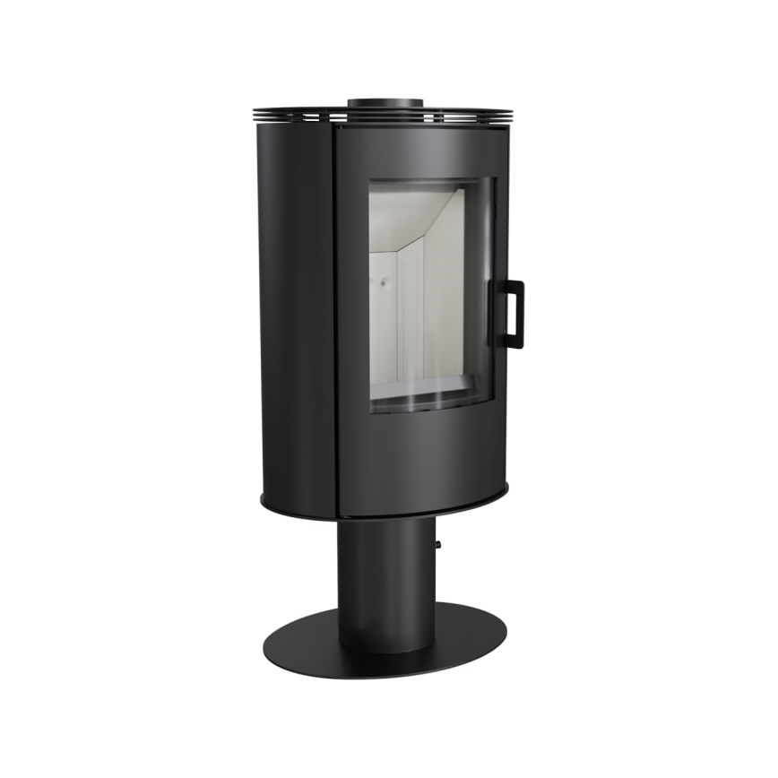 Kratki - Čelični kamin 8kW 150mm