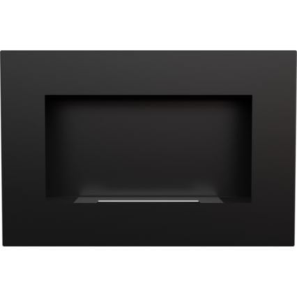 Kratki - Ugradbeni BIO kamin 40x60 cm 2kW crna