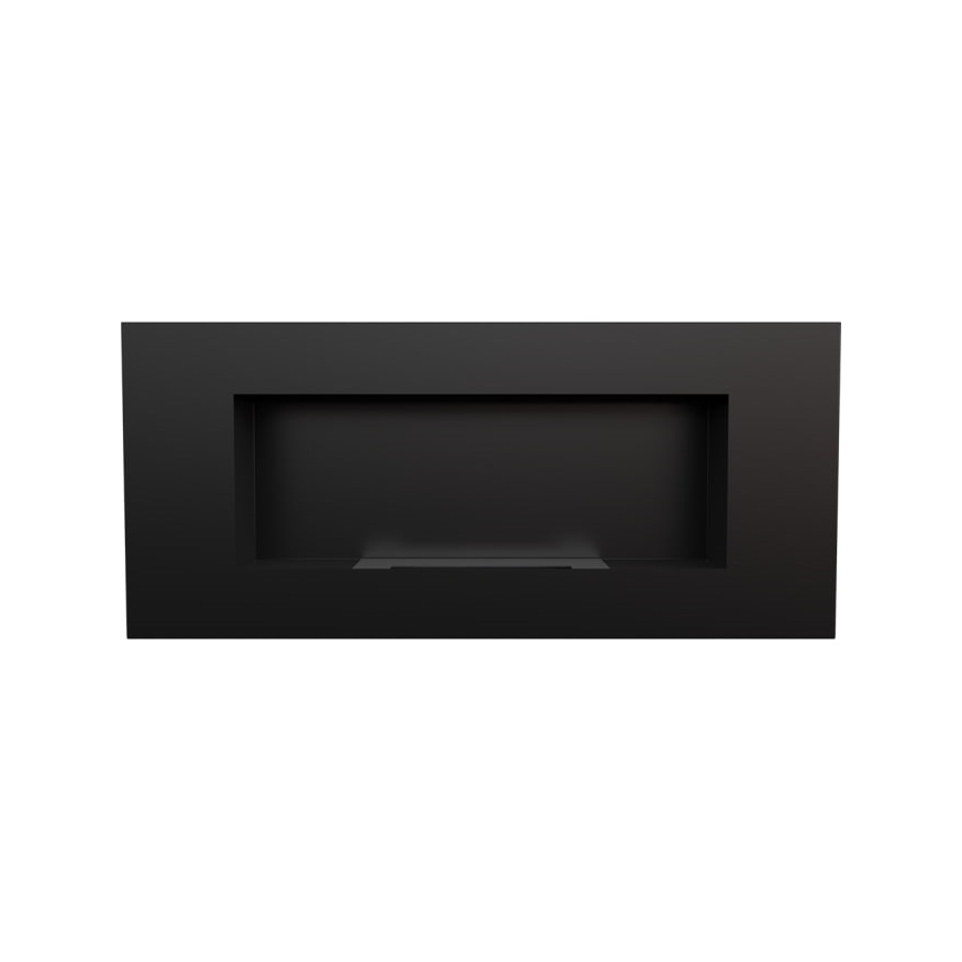 Kratki - Ugrađeni BIO kamin 40x90 cm 2kW crna