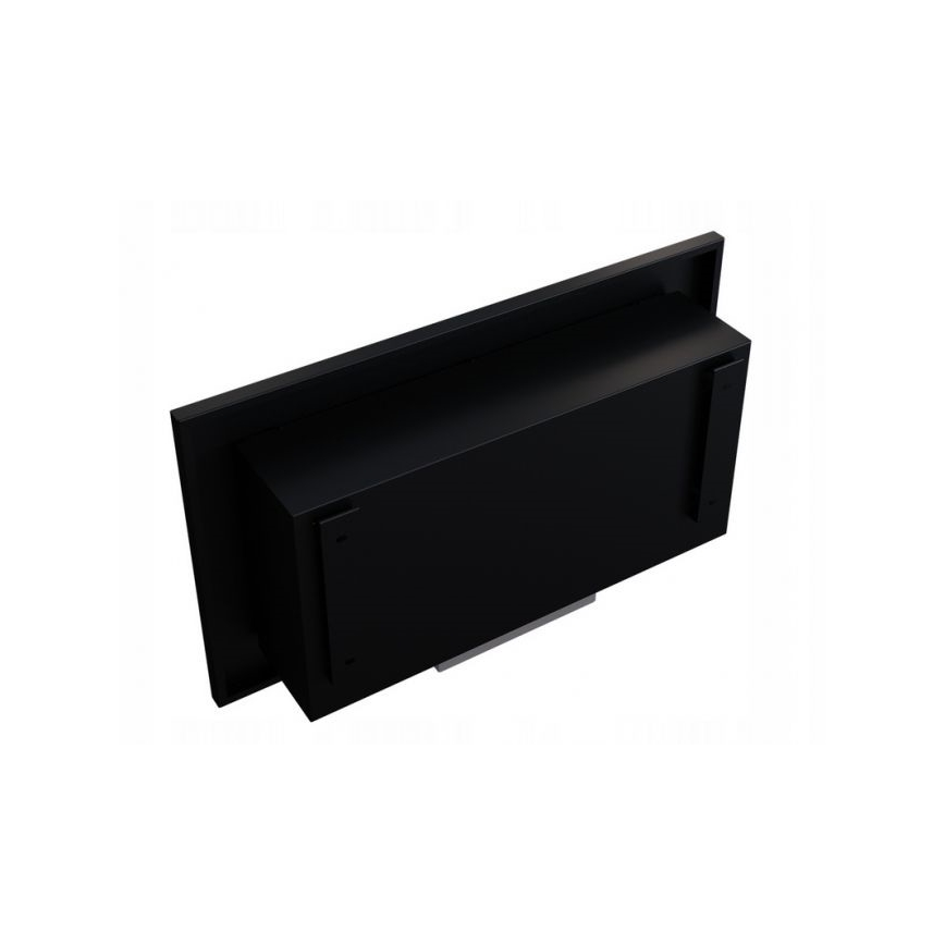 Kratki - Ugradbeni BIO kamin 37,4x64,8 cm 1kW crna