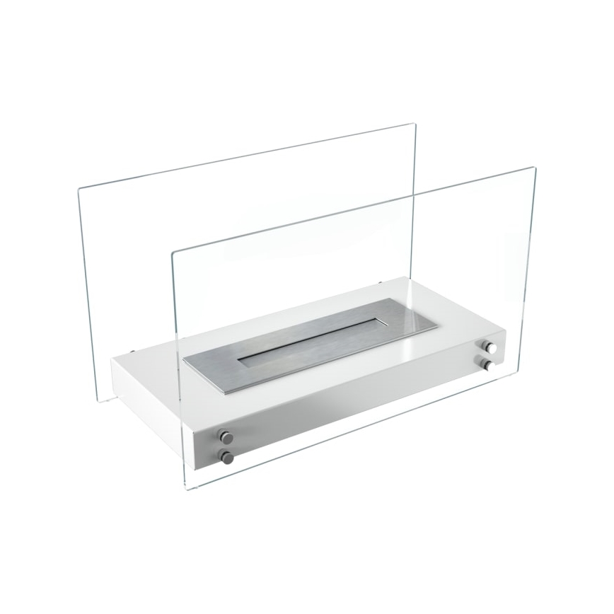 Kratki - BIO kamin 40,2x70 cm 2kW bijela