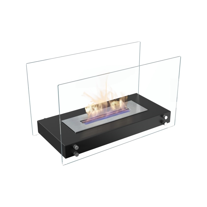 Kratki - BIO kamin 40,2x70 cm 2kW crna