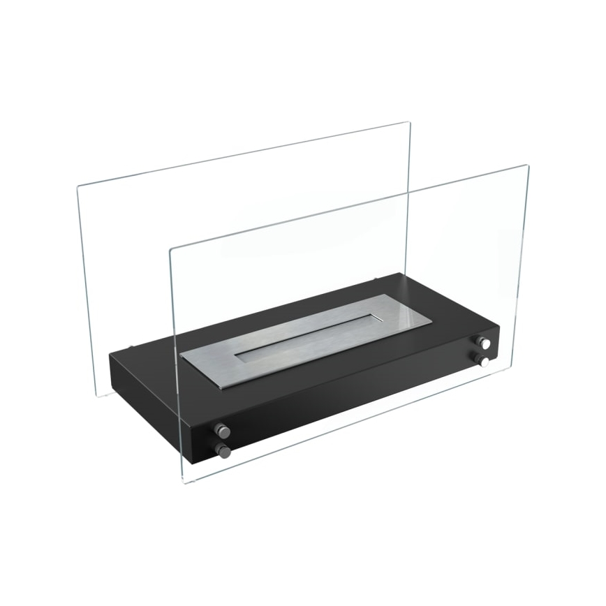 Kratki - BIO kamin 40,2x70 cm 2kW crna