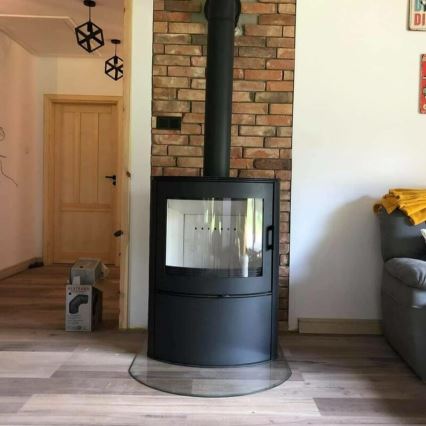 Kratki - Čelični kamin na drva 10kW 150mm