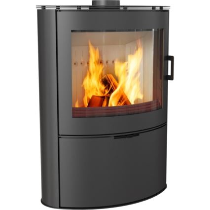 Kratki - Čelični kamin na drva 10kW 150mm