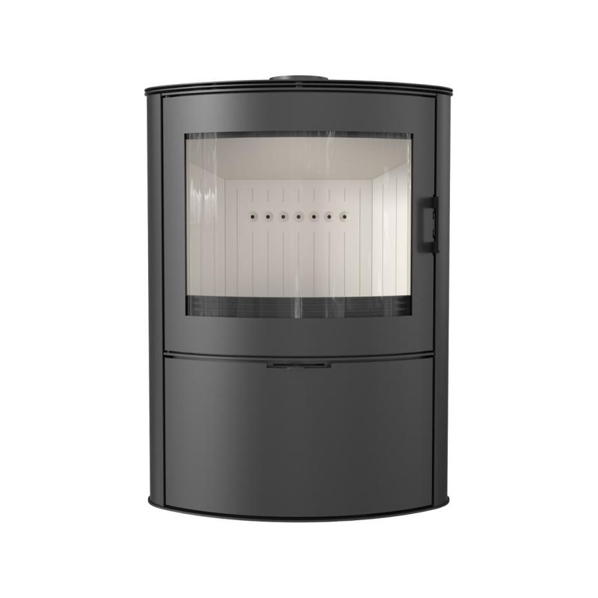 Kratki - Čelični kamin na drva 10kW 150mm
