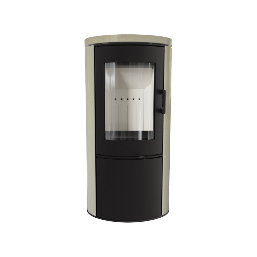Kratki - Čelični kamin na drva 8kW 150mm