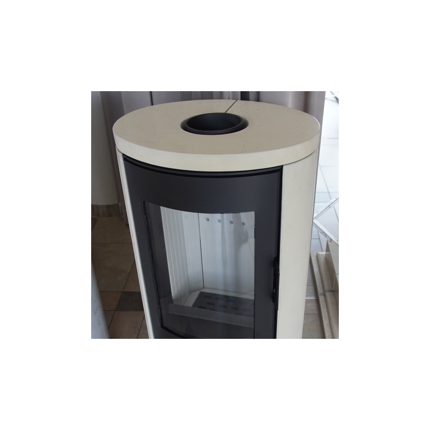 Kratki - Čelični kamin na drva 8kW 150mm