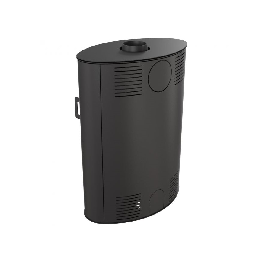 Kratki - Čelični kamin na drva 8kW 150mm