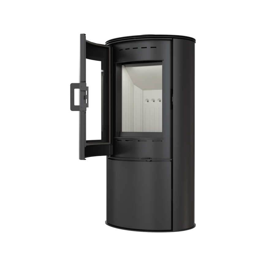 Kratki - Čelični kamin 8kW 150mm