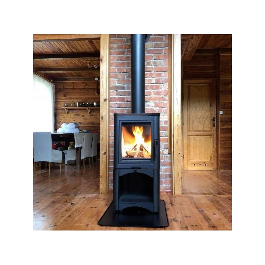Kratki - Čelični kamin na drva 7kW 150mm