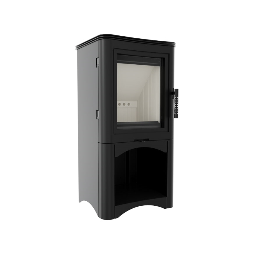 Kratki - Čelični kamin na drva 7kW 150mm
