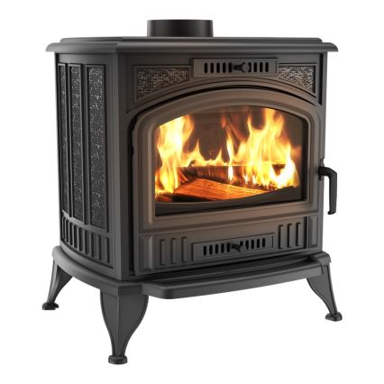 Kratki- Kamin od lijevanog željeza 8kW 130mm