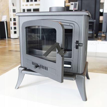 Kratki - Lijevana željezna kaminska peć 5kW 130mm