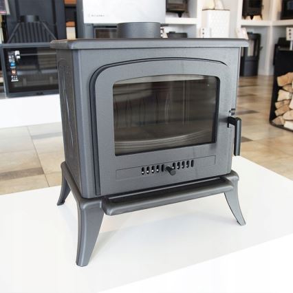 Kratki - Lijevana željezna kaminska peć 5kW 130mm
