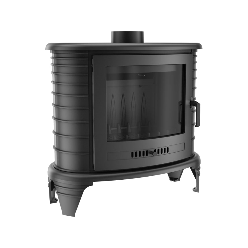 Kratki - Kamin od lijevanog željeza 9kW 130 mm