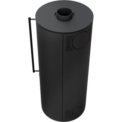 Kratki - Čelični kamin na drva 9kW 150mm