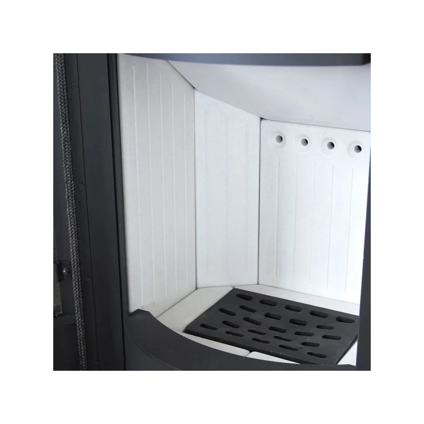 Kratki - Čelični kamin na drva 9kW 150mm