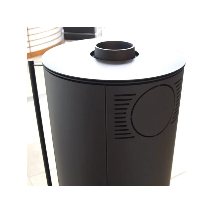 Kratki - Čelični kamin na drva 9kW 150mm