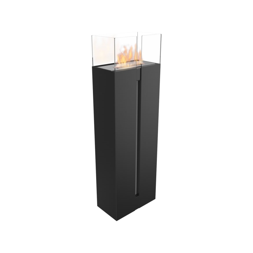 Kratki - BIO kamin 113,6x35,9 cm 2kW crna