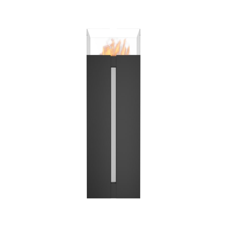 Kratki - BIO kamin 113,6x35,9 cm 2kW crna