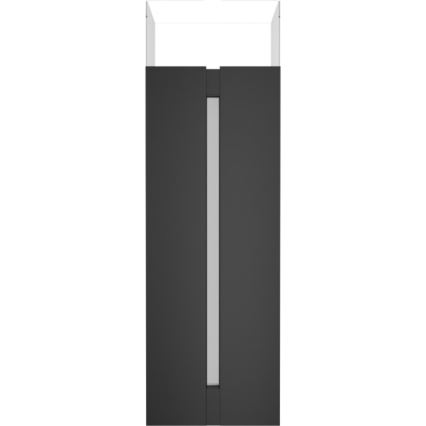 Kratki - BIO kamin 113,6x35,9 cm 2kW crna