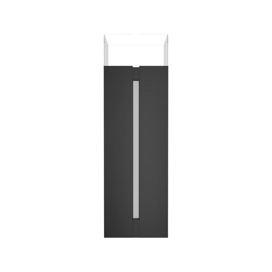Kratki - BIO kamin 113,6x35,9 cm 2kW crna