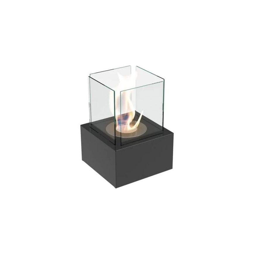 Kratki - BIO kamin 35,3x25 cm 1kW crna