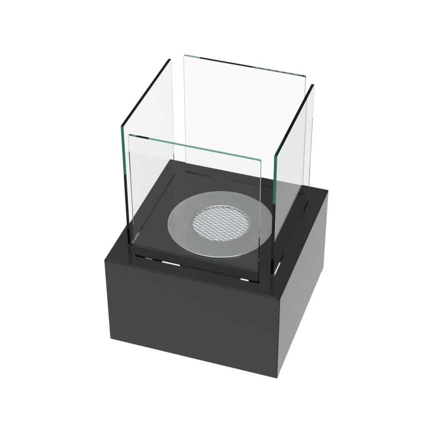 Kratki - BIO kamin 35,3x25 cm 1kW crna