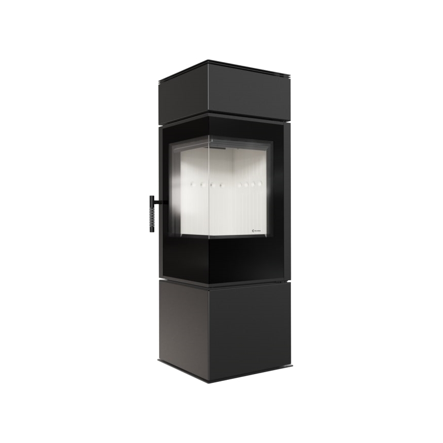 Kratki - Čelični kamin 8kW 150mm