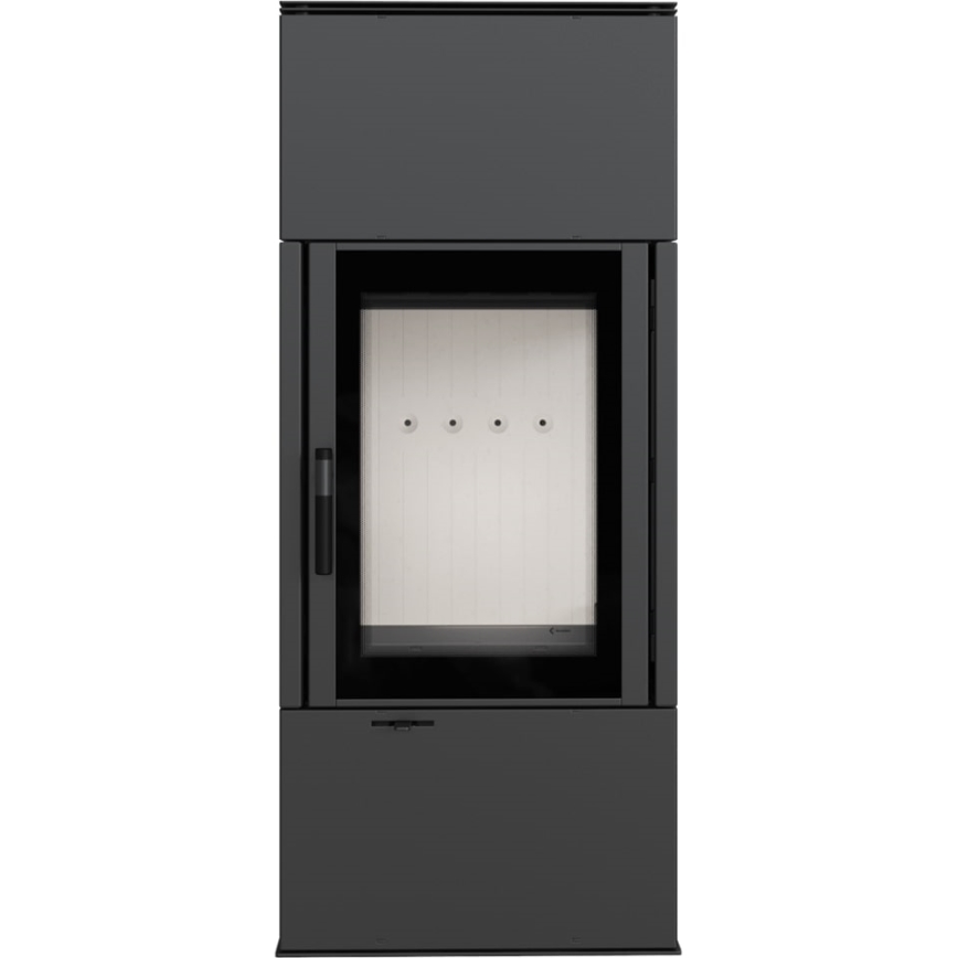 Kratki - Čelični kamin 8kW 150mm