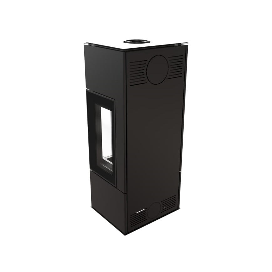 Kratki - Čelični kamin 8kW 150mm