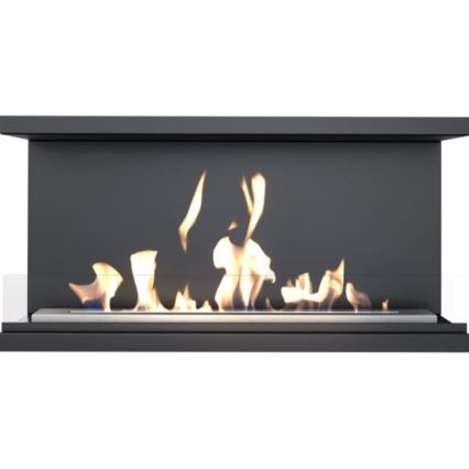 Kratki - Ugradbeni BIO kamin 50x100 cm 7kW crna