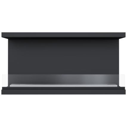 Kratki - Ugradbeni BIO kamin 50x100 cm 7kW crna