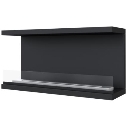 Kratki - Ugradbeni BIO kamin 50x100 cm 7kW crna