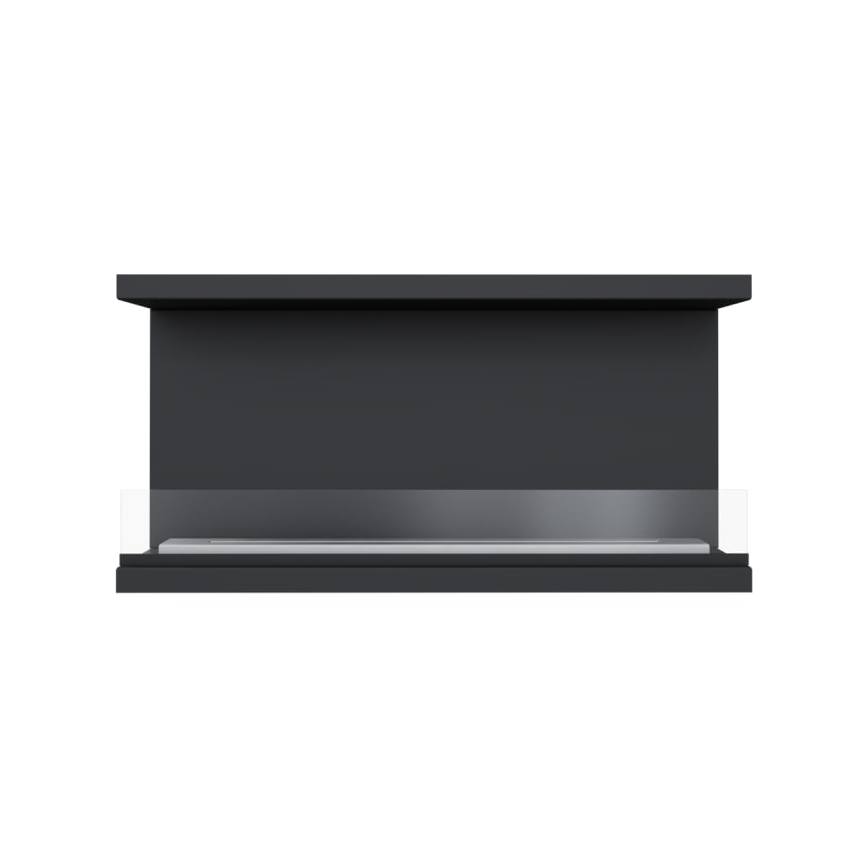 Kratki - Ugrađeni BIO kamin 50x100 cm 3,5kW crna