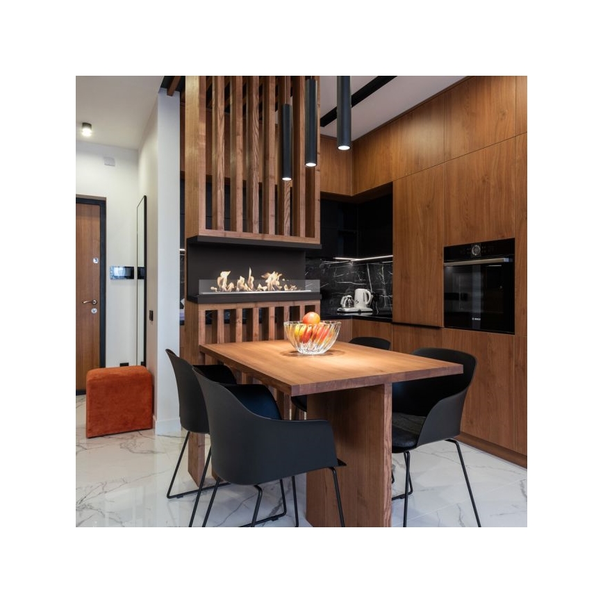 Kratki - Ugradbeni BIO kamin 50x100 cm 3,5kW crna