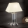Kristalna stolna lampa VERONIQUE 1xE27/60W/230V krem/prozirna