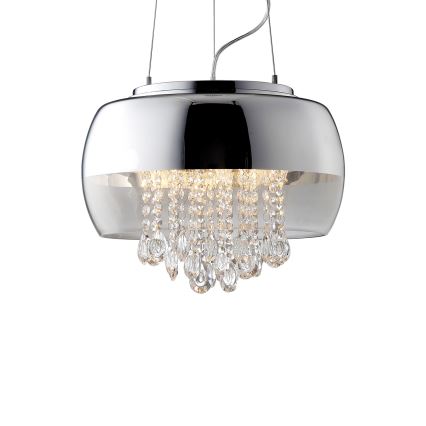 Kristalni luster na sajli LUNA 1xE14/40W/230V