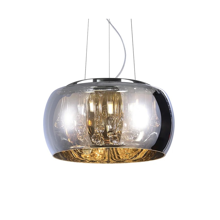 Kristalni luster na sajli ROMEO 6xG9/8W/230V